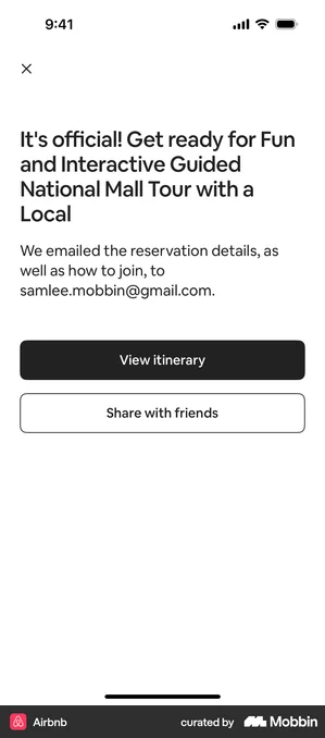 Airbnb confirmed