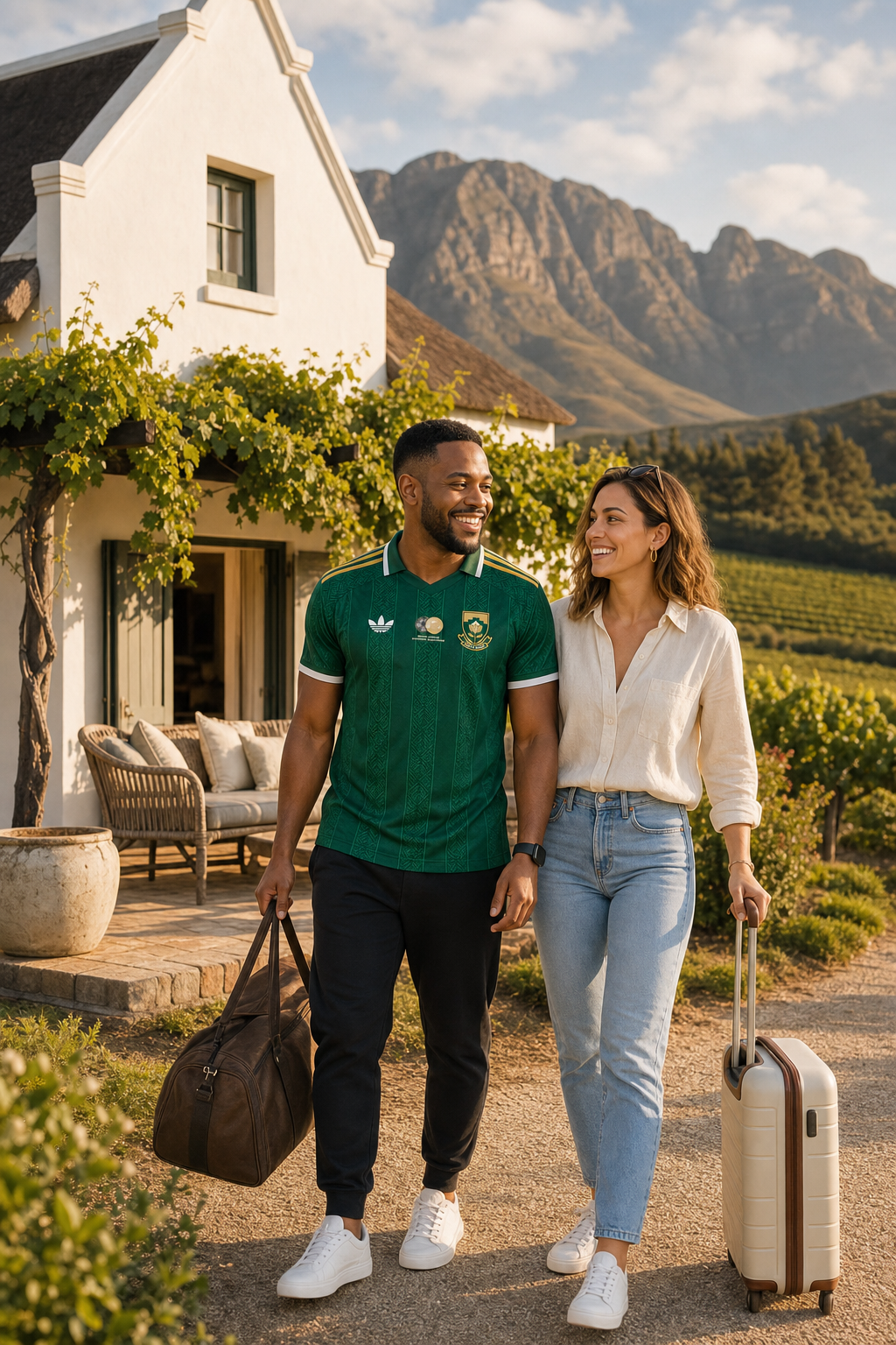 Wander winelands cottage porch
