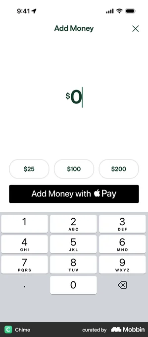 Chime add money