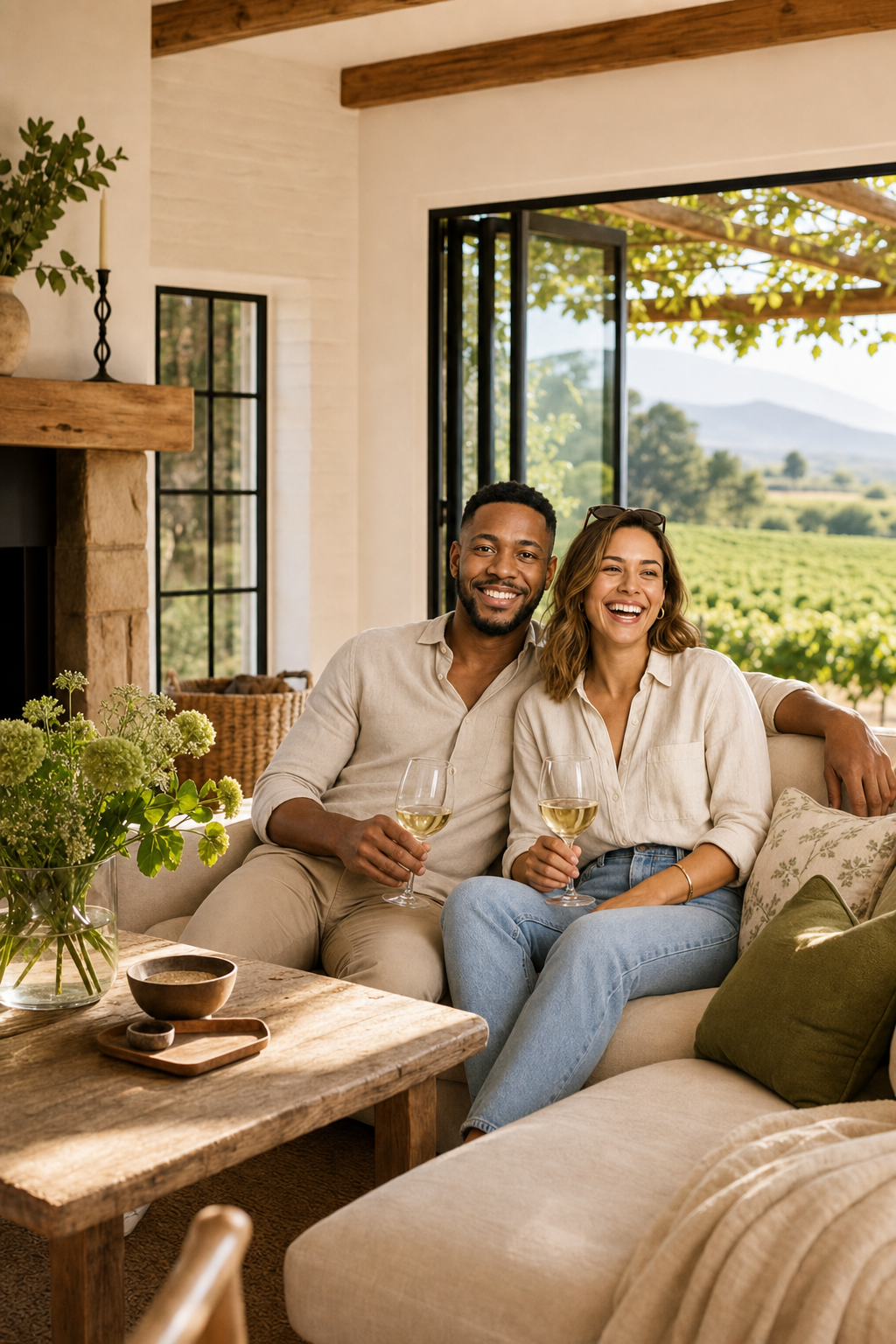 Wander winelands cottage interior